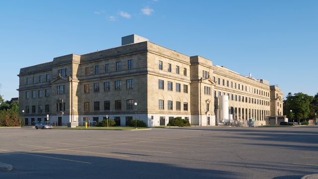 NRC laboratories on Sussex Drive in Ottawa