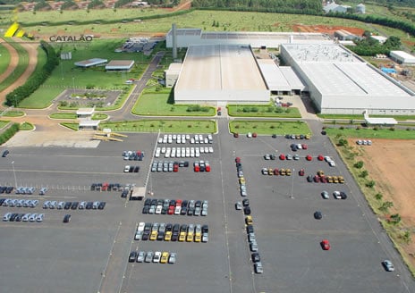 The Mitsubishi plant in Catalão.