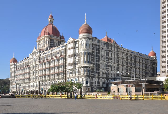 The Taj Mahal Palace Hotel, owned by a Tata subsidiary