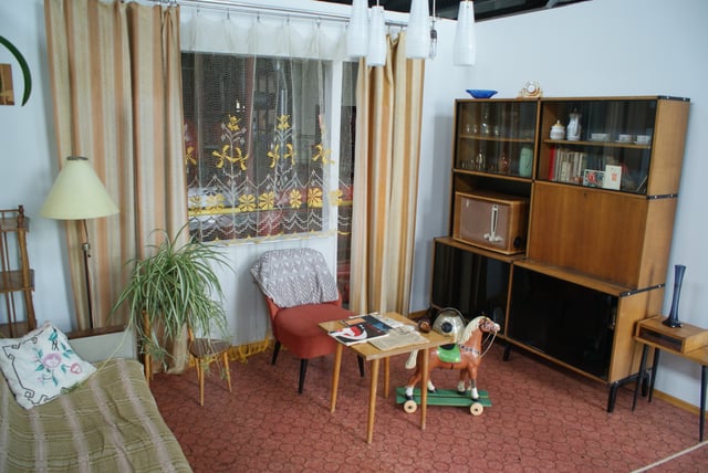 Reconstruction of a typical working class flat interior of the khrushchyovka