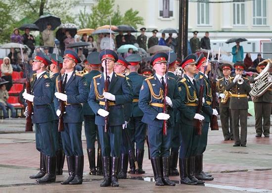 The Khabarovsk Honour Guard.