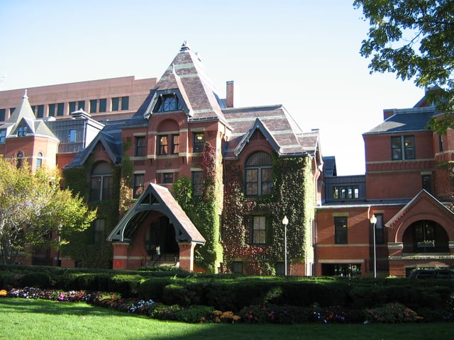The Talbot Building located on the medical campus houses the School of Public Health