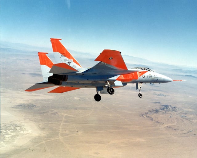 McDonnell Douglas F-15A (S/N 71-0280) during the type's first flight