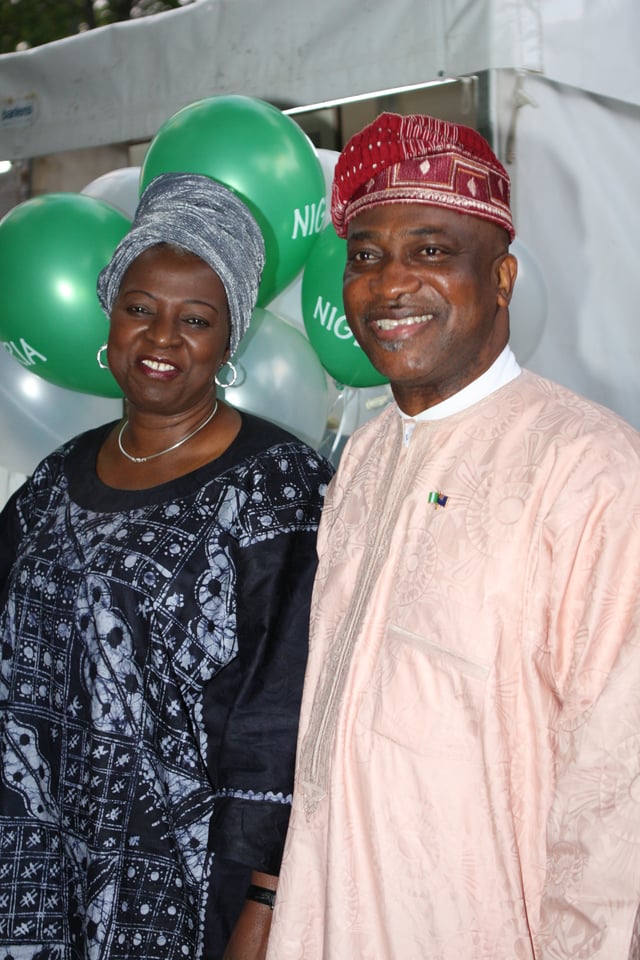 Nigerian attendants at the 2012 National Multicultural Festival in Canberra