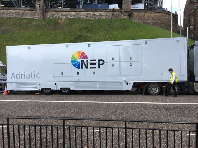 NEP UK's Adriatic OB vehicle