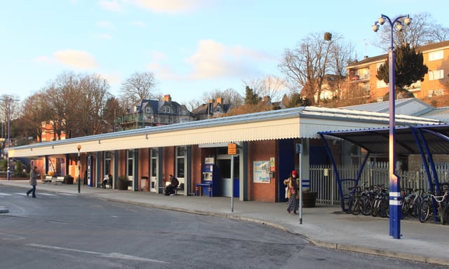 High Wycombe railway station in February 2015