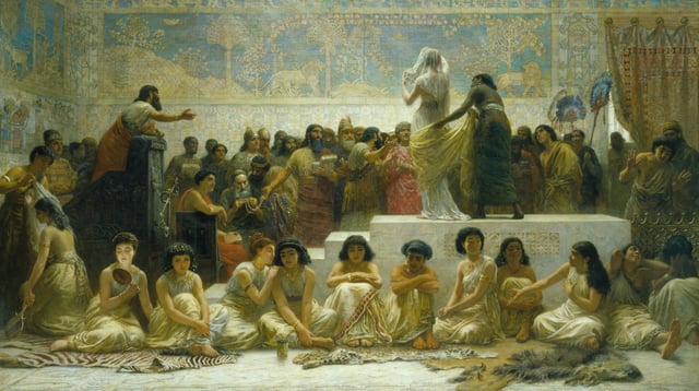 The Babylonian Marriage Market by Edwin Long