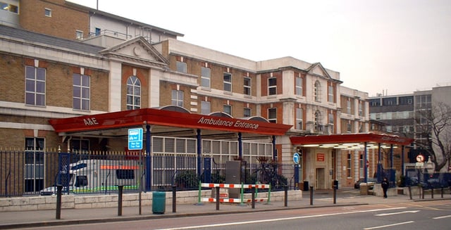 Ambulance entrance