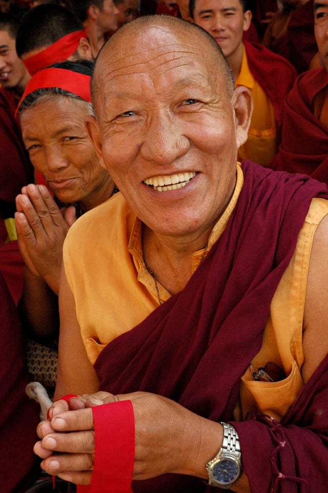 A Nepalese Tibetan monk