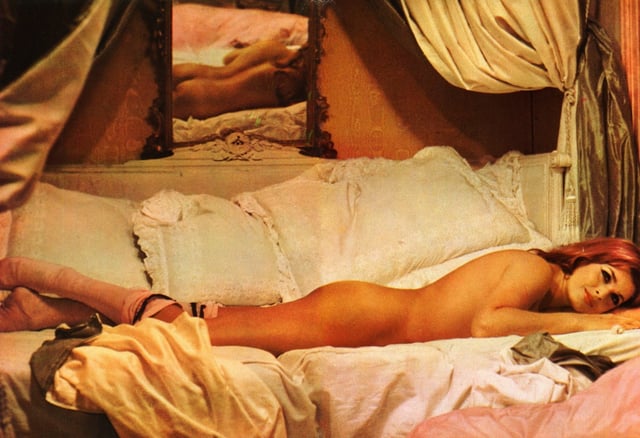 Austrian actress Senta Berger in Giacomo Casanova: Childhood and Adolescence (1969)