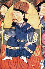 Altan Khan (1507–1582) founded the city of Hohhot, helped introduce Buddhism and originated the title of Dalai Lama