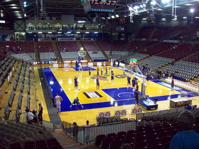 Titanium Security Arena is home to basketball in South Australia.