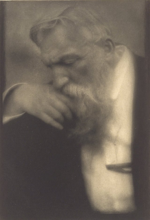 M. Auguste Rodin – photo by Edward Steichen, ca. 1911