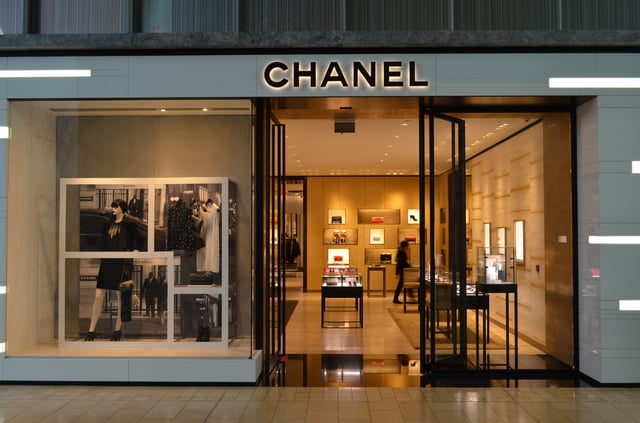 A Chanel store in North America