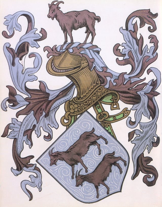 The coat of arms of Cabral's family