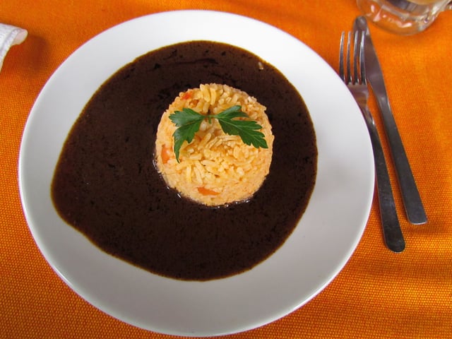 Mole sauce, which has dozens of varieties across the Republic, is seen as a symbol of Mexicanidad  and is considered Mexico's national dish.