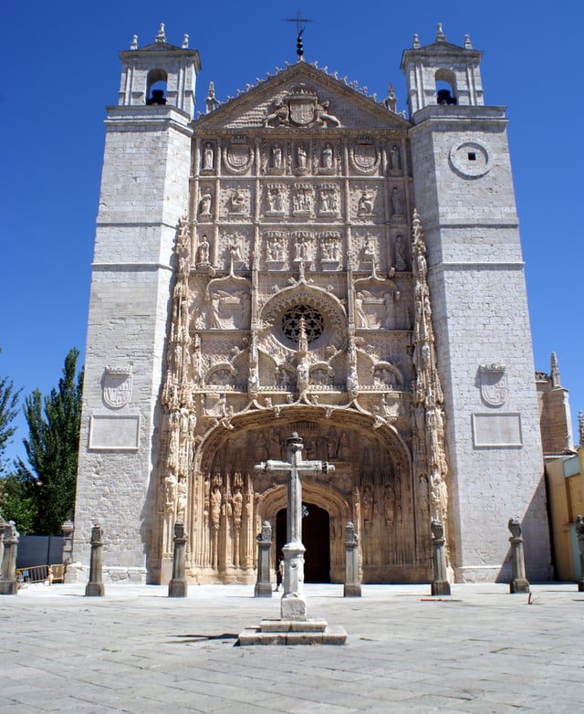The Church of the Dominican Convent of San Pablo in Valladolid where Bartolomé de Las Casas was consecrated as Bishop on March 30, 1544.