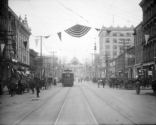 Fayetteville Street during the 1910s