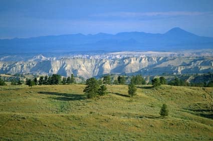 Missouri Breaks region in central Montana