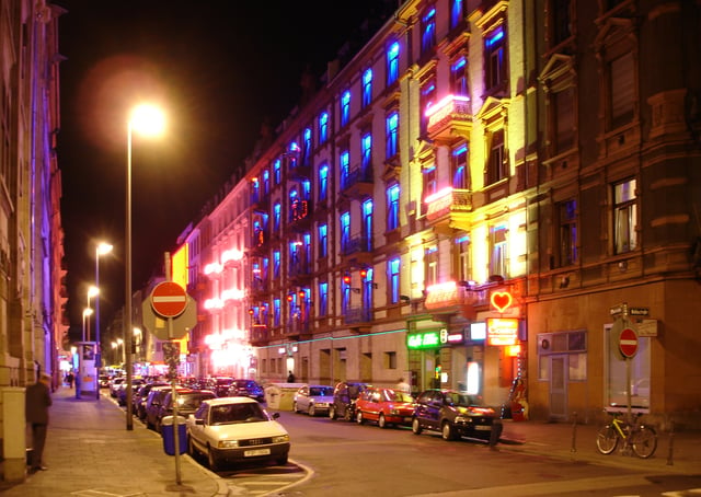Often stereotyped as a financial city, Frankfurt is multifaceted, including the entertainment district at Bahnhofsviertel.