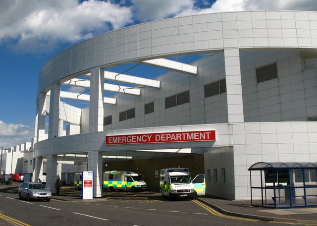 The Royal Infirmary of Edinburgh is the main public hospital for the city.