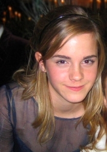 Watson at the premiere of Goblet of Fire in November 2005