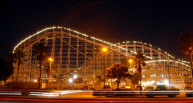 Mission Beach rollercoaster