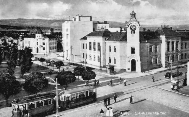 Tram in Niš 1930.
