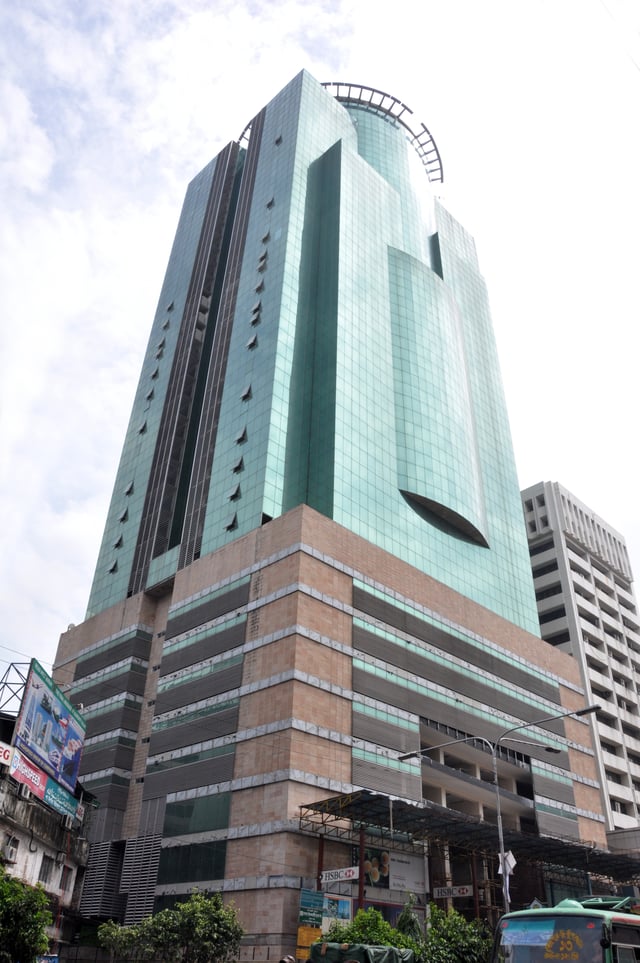 City Centre Dhaka is currently the tallest building of the city, and is located at the Motijheel business district