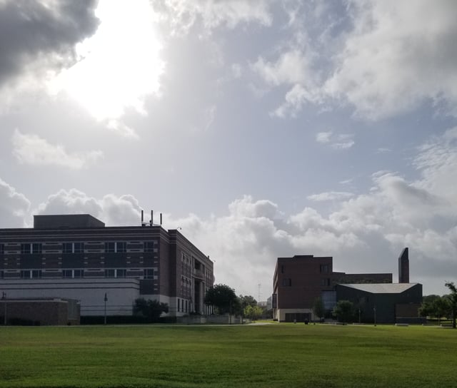 Don K. Clark building (left) and Agriculture & Business building (right)