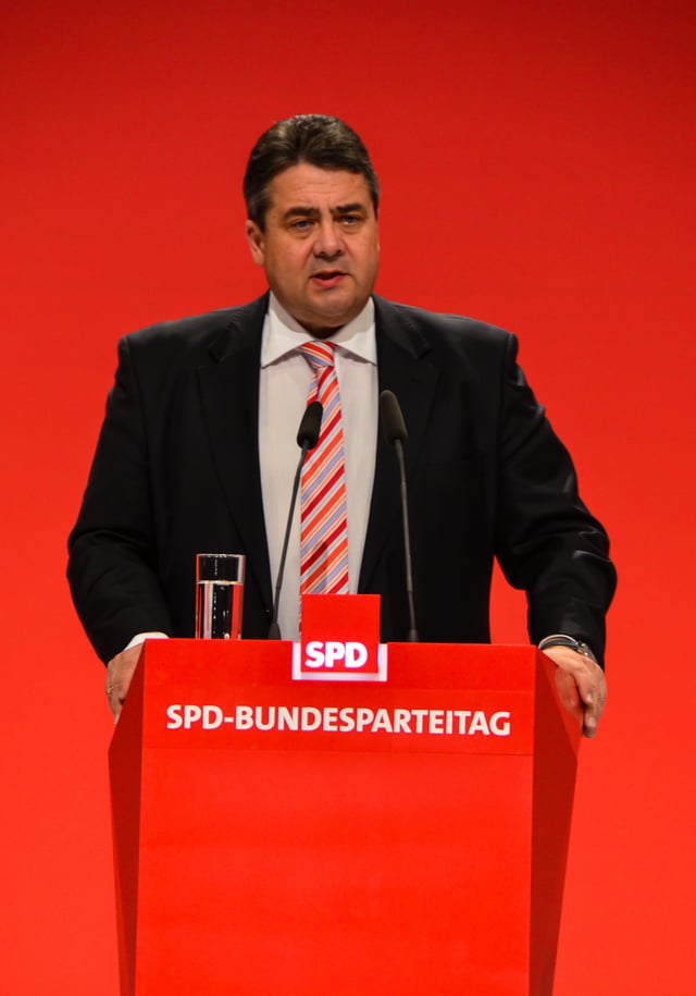 Sigmar Gabriel, Vice Chancellor of Germany (2013–2018) and former chairman of the SPD