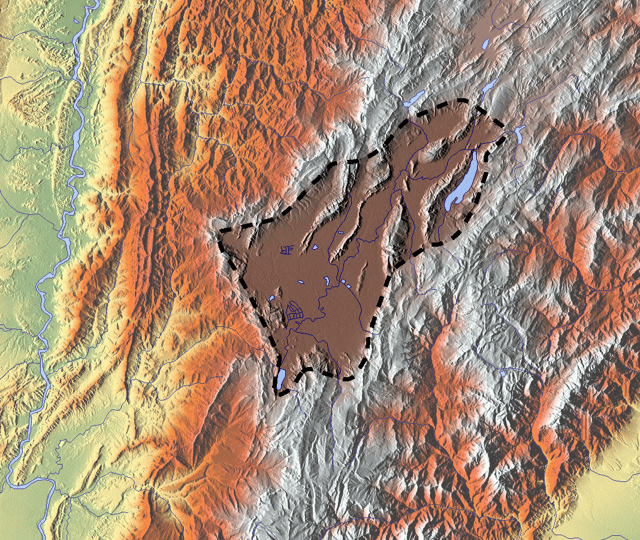 The Bogotá savanna is the high plateau in the Andes where Bogotá is located.