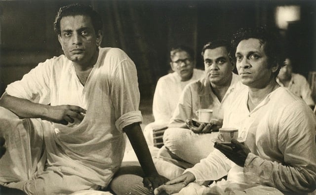 Satyajit Ray, a pioneer in Bengali cinema along with Ravi Sankar.