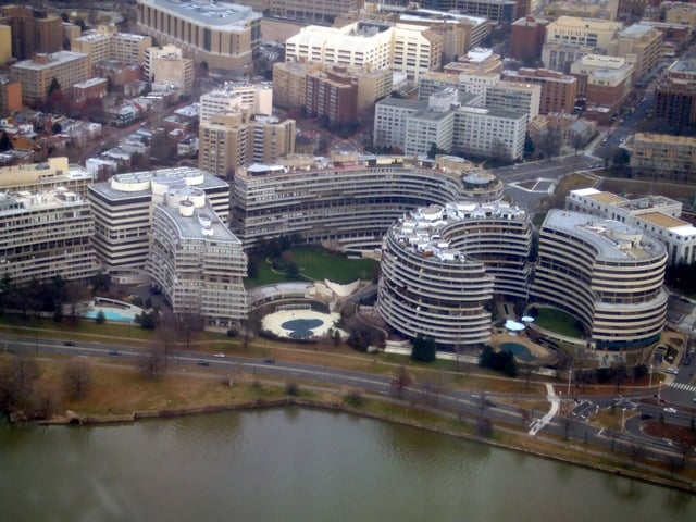The Watergate complex was the site of the Watergate Scandal, which led to President Nixon's resignation.
