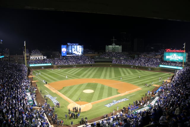 Wrigley Field (interior) — Game 3 of the 2016 World Series