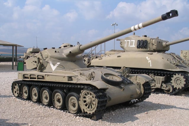 Israeli Armor of the Six Day War: pictured here the AMX 13