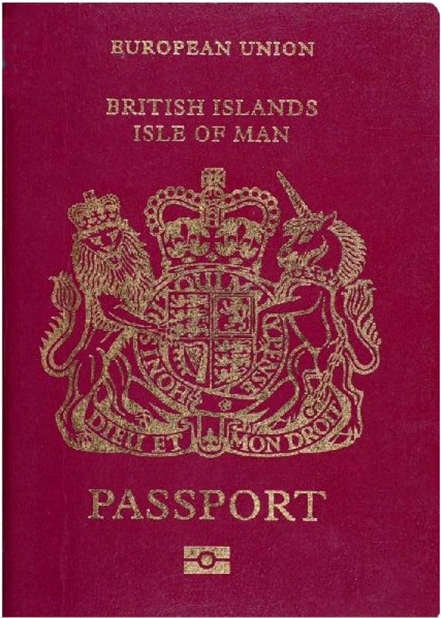 British passport (Isle of Man)