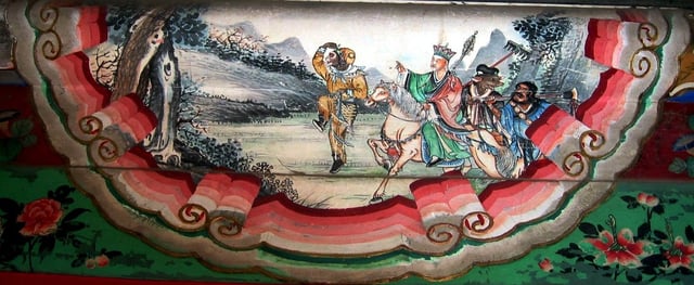 The four heroes from the 16th-century Chinese novel Journey to the West