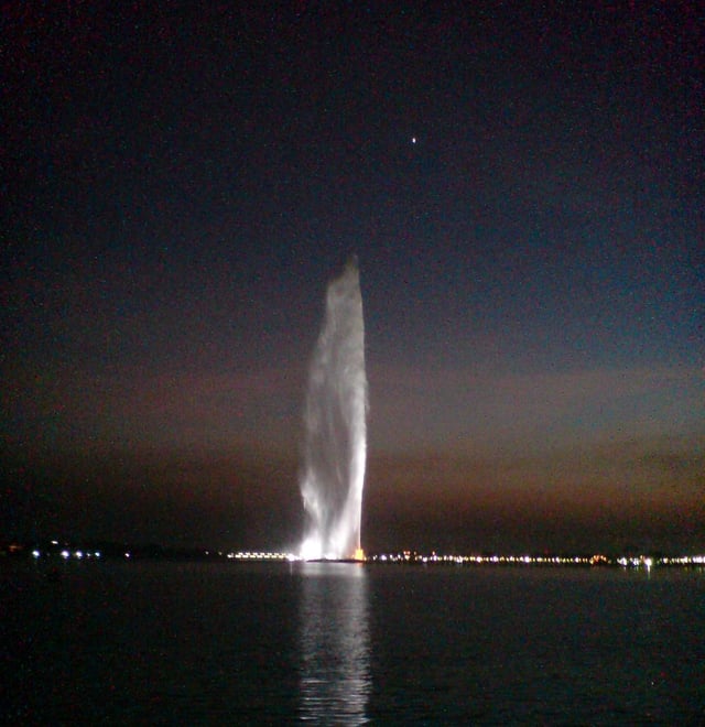 King Fahd's Fountain in Jeddah.