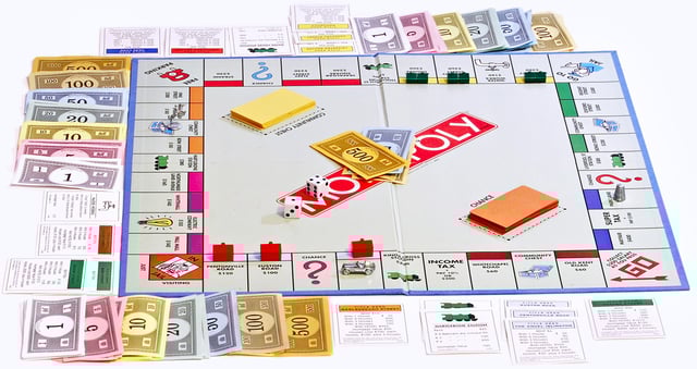 A British edition of Monopoly