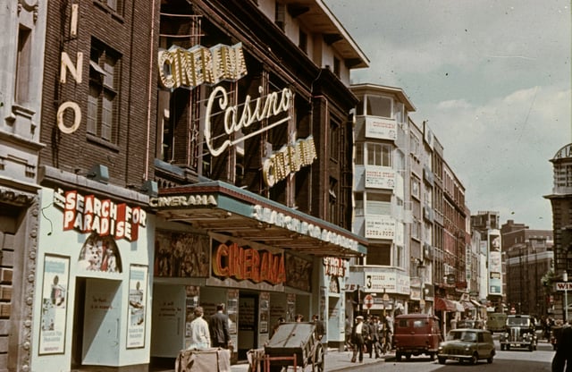 Old Compton Street in 1960