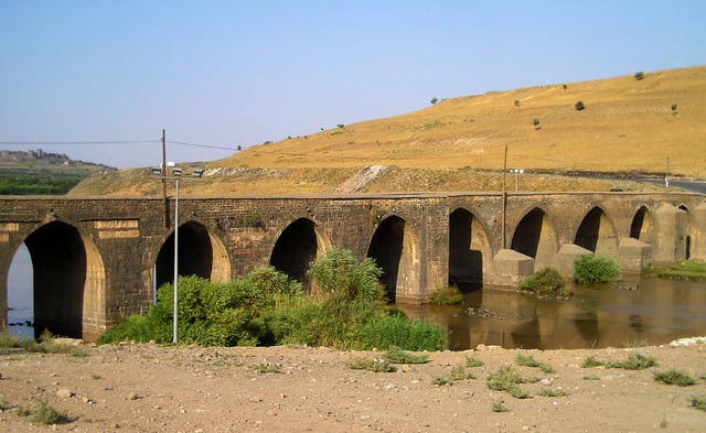 The Marwanid Dicle Bridge, Diyarbakir