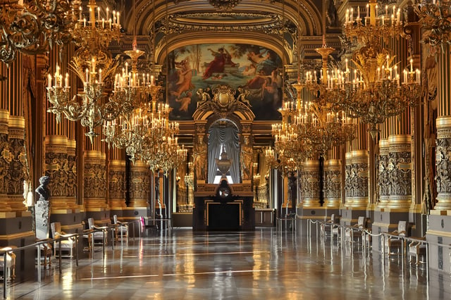 Opéra Garnier, Paris, a symbol of the French Second Empire style