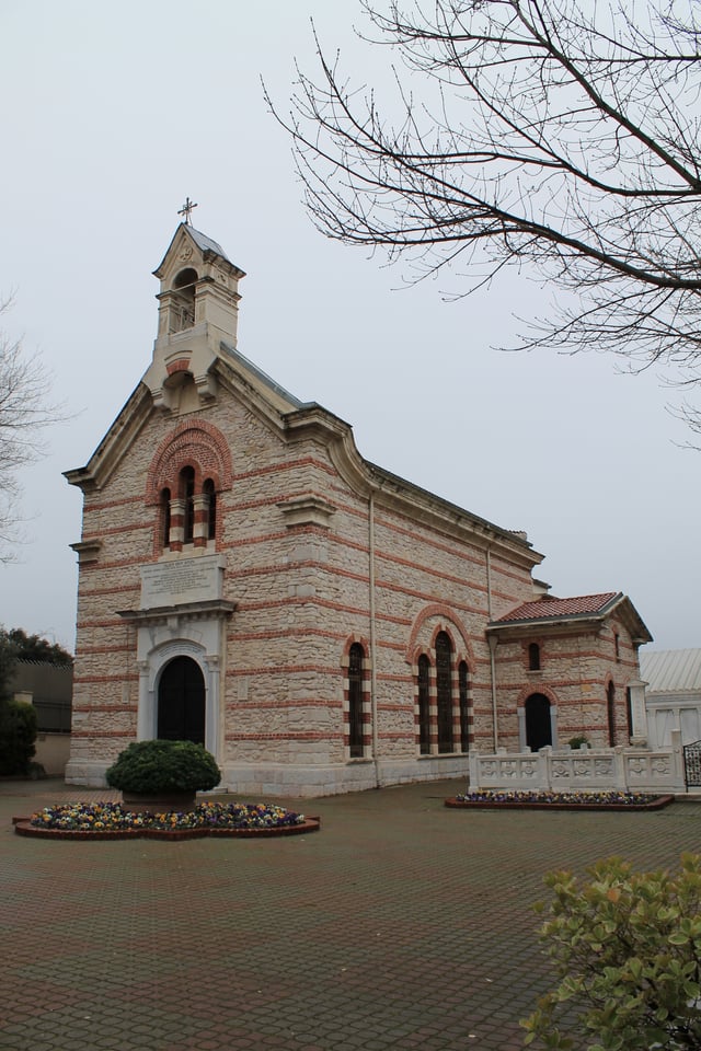 A church inside the hospital