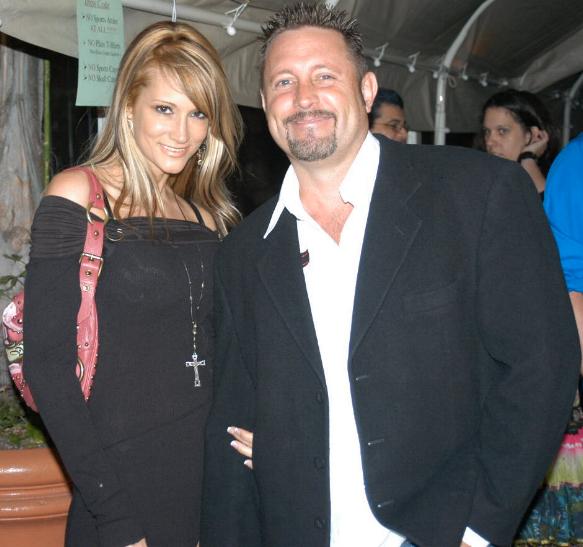 Jessica Drake and her husband Brad Armstrong in 2006