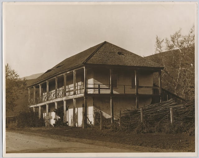 Jose Maria Alviso Adobe, ca. 1920