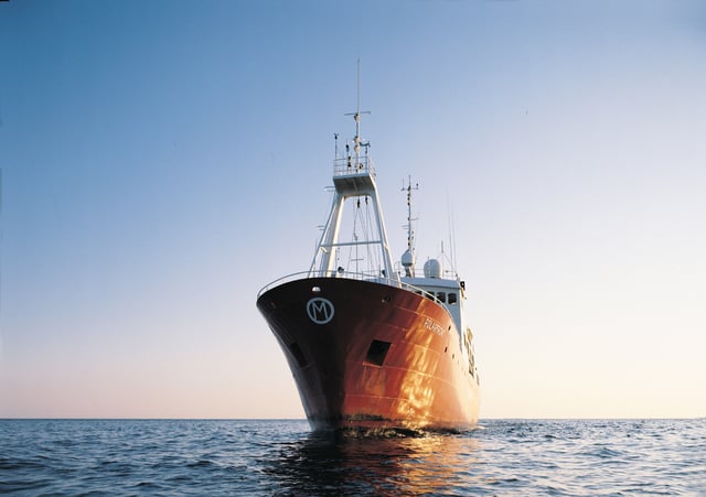 The weather ship MS Polarfront