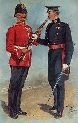 Uniforms of The Duke of Wellington's Regiment as worn 1902–14, by Harry Payne