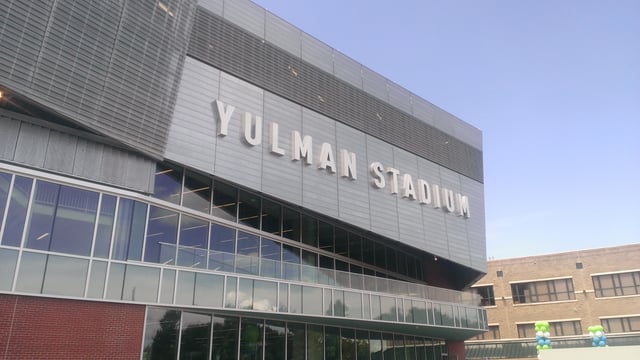 Tulane's football team plays its home games Uptown in Yulman Stadium