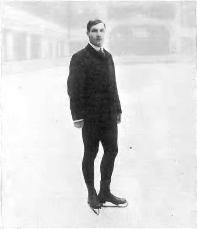 Ulrich Salchowat the 1908 Olympics